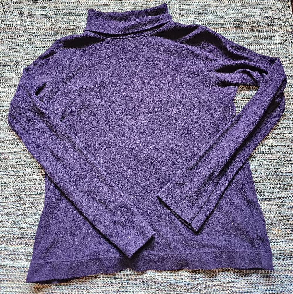 UNIQLO HEATTECH Fleece Turtleneck Long Sleeve T-Shirt